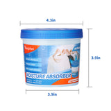 Vacplus Moisture Absorbers Dehumidifier Bucket 6 Pack（374）